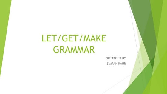 Let Get Make