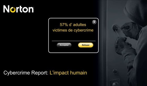 Rapport Norton sur l'impact de la Cybercriminalité