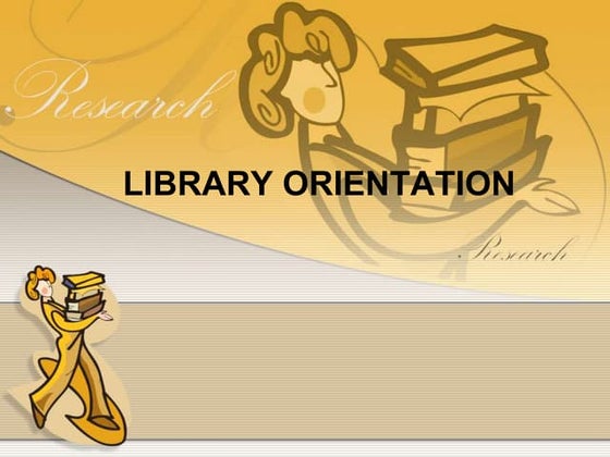 Library orientation