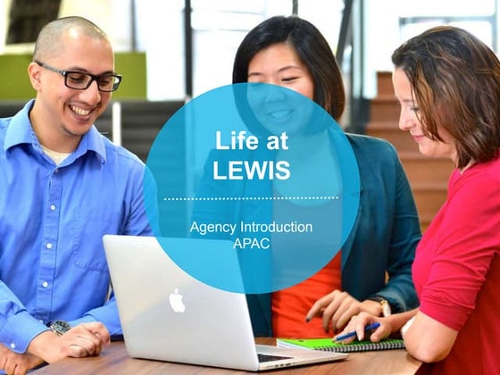 Life at LEWIS APAC