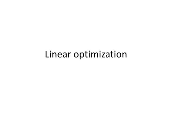 linear optimization.pptx