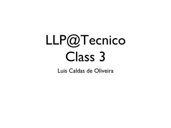 Llp tecnico-class3