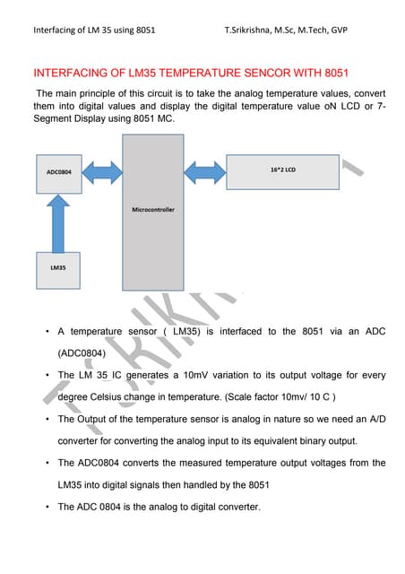 interfacing of temperature sensor LM 35 with 8051.pdf