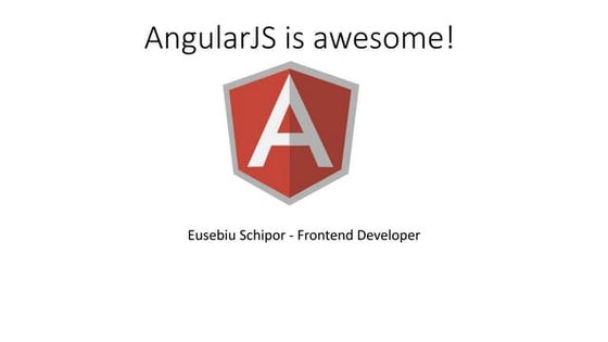 AngularJS is awesome
