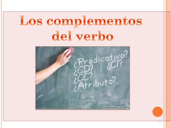 Los complementos del verbo 