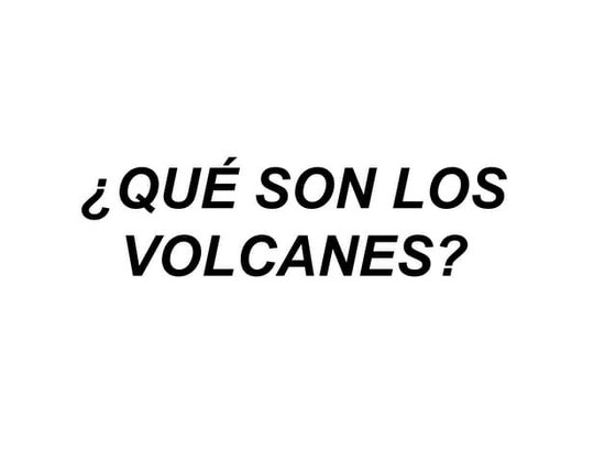 Los volcanes 6º prim