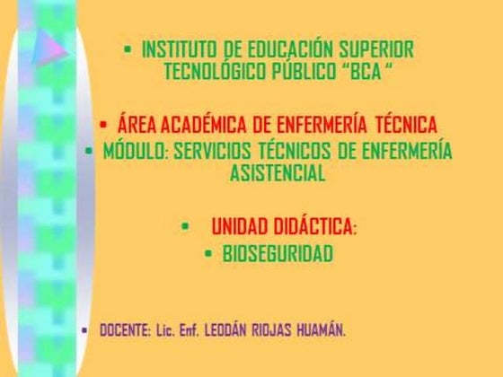 LRH 5  BIOSEGURIDAD EN CENTRO QUIRURGICO  5.ppt