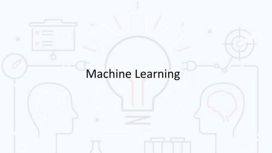 Machine learning ppt 