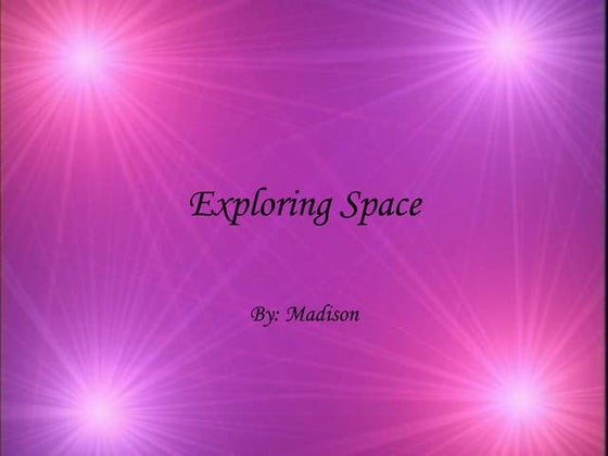 Madison's presentation