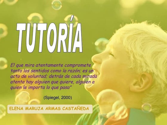 Maestros tutores