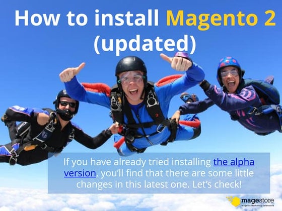How To Install Magento 2 (updated for the latest version)