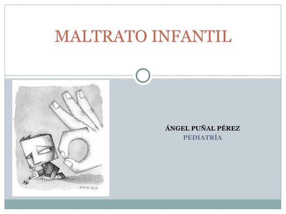 Maltrato infantil