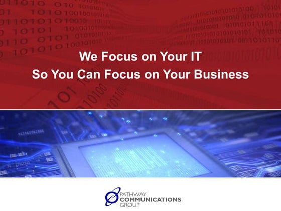 Manage services presentation