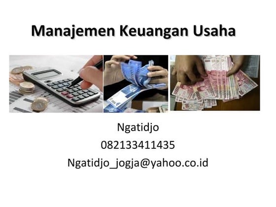 Manajemen keuangan UMKM
