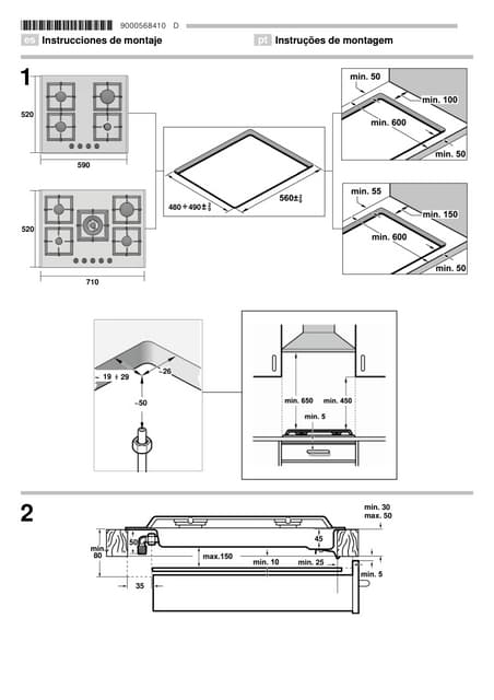 Manual balay   encimera 3etg394np