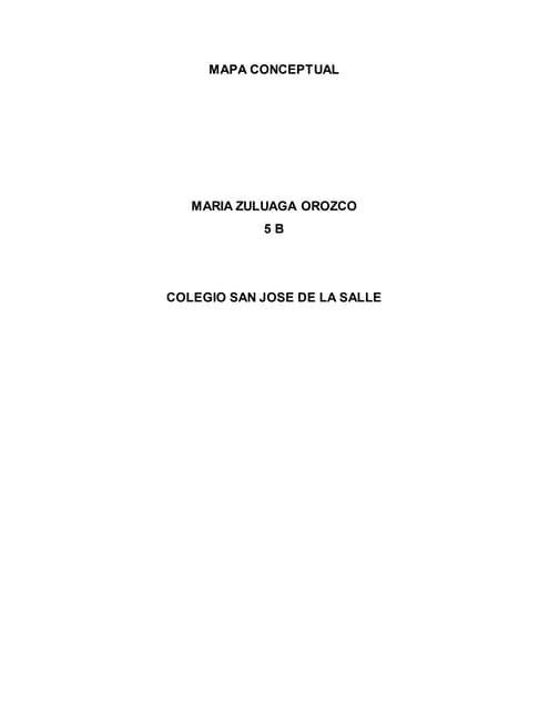 Mapa conceptual