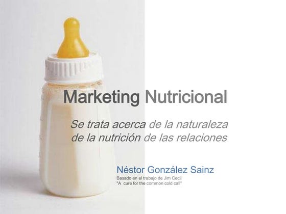 Marketing Nutricional