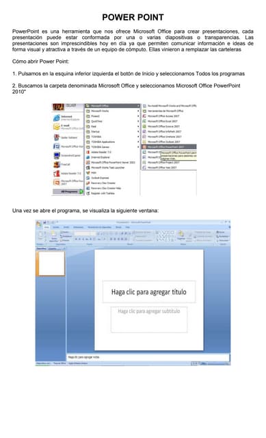 Material teorico de Power Point