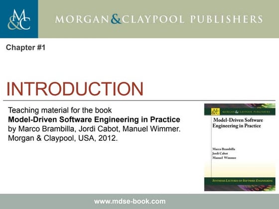 Model-Driven Software Engineering in Practice - Chapter 1 - Introduction