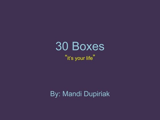 Mdupiriak 30boxes