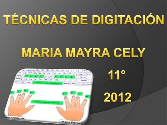 Técnicas De Digitación