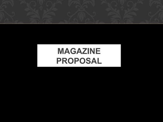 Media powerpoint presentation