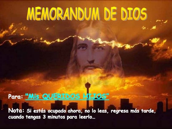 Memorandum de dios (con sonido)(ch.i.)