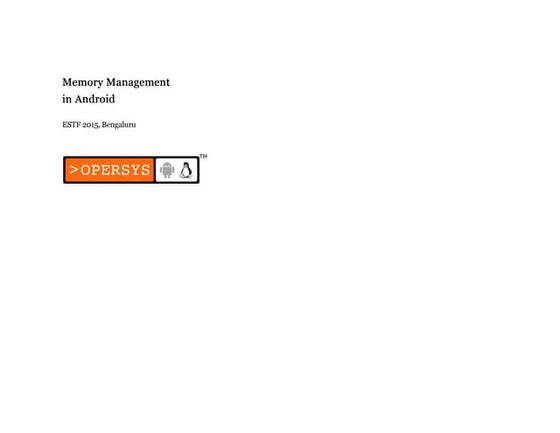 Memory Management in Android