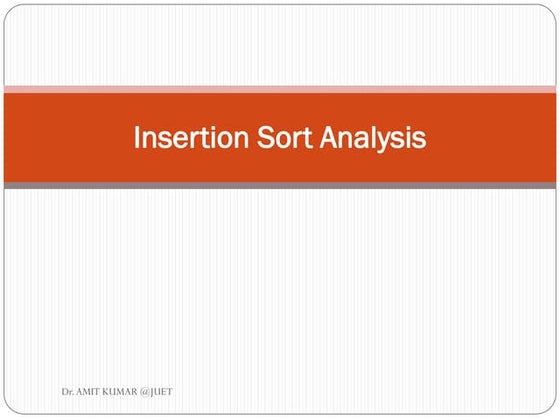 Merge sort analysis