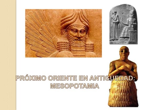 Mesopotamia (1º ESO)