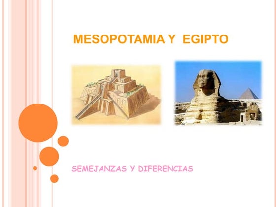 Mesopotamia Y Egipto