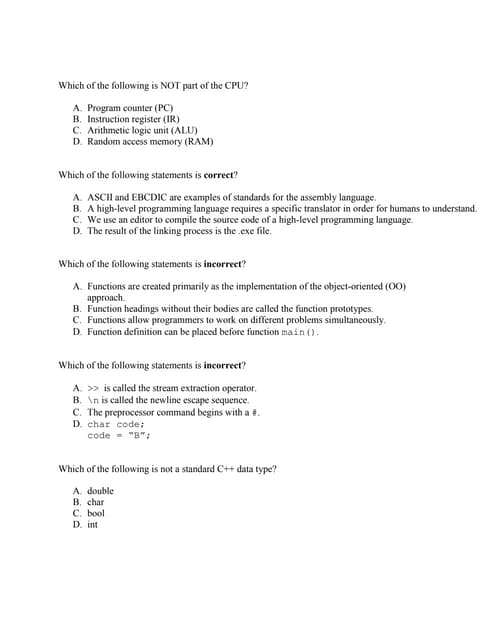 C++ Question