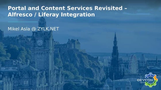 Portal & Content Services Revisited: Alfresco-Liferay Integration