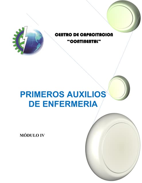 Modulo 4 de Primeros Auxilios de Enfermería