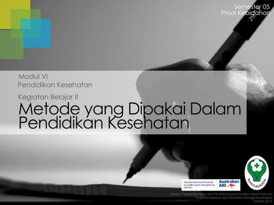 Metode Pendidikan Kesehatan masyarakat