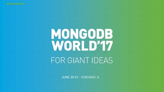 Webinar: MongoDB Compass - Data navigation made easy