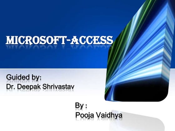 Ms access