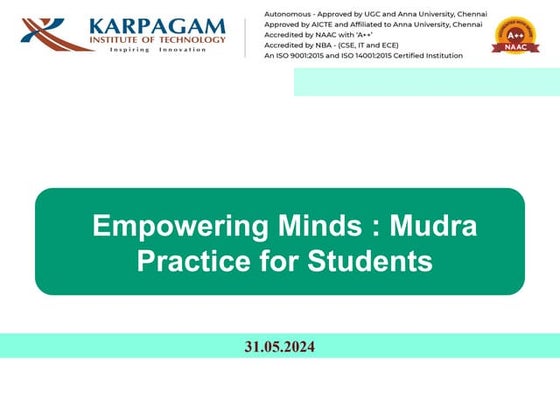 MUDRA PRACTICE FOR ELDERS AND STUDENTS.ppt