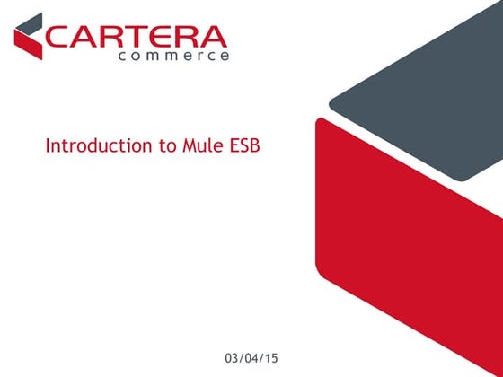 Mule ESB Intro