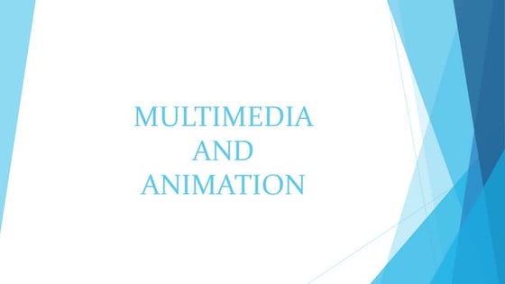 elements of multimedia