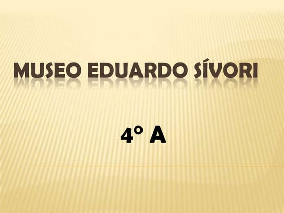 Museo eduardo sívori