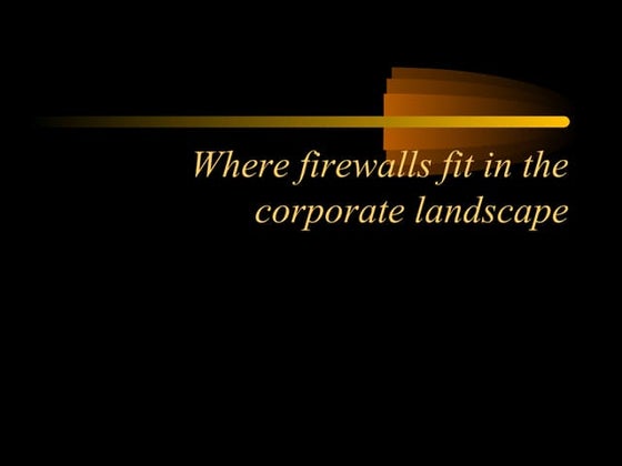 Myles firewalls
