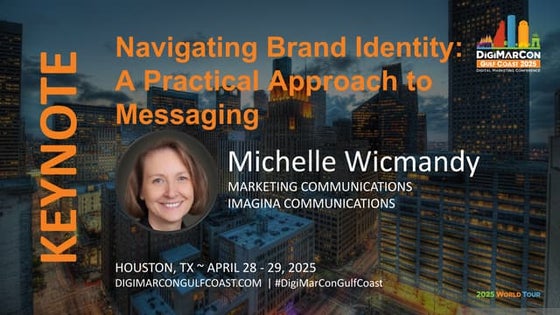Navigating Brand Identity - Wicmandy Michelle, Imagina Communications