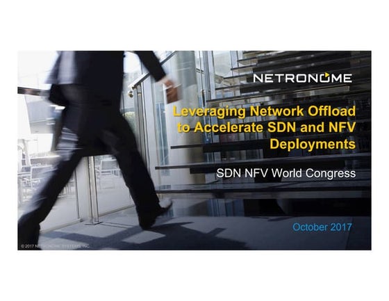 Leveraging Network Offload to Accelerate SDN and NFV Deployments