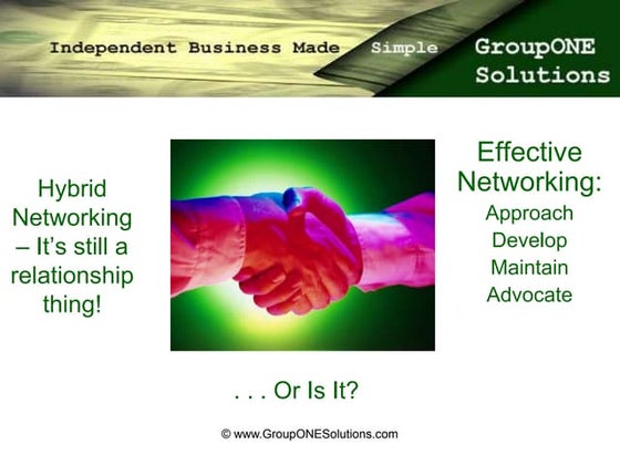 Networking Works