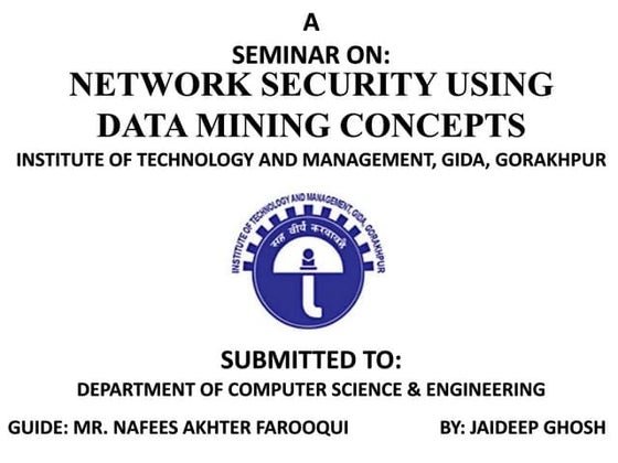 Network security using data mining concepts