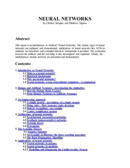 Neural network