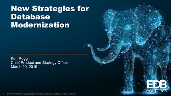 New Strategies for Database Modernization