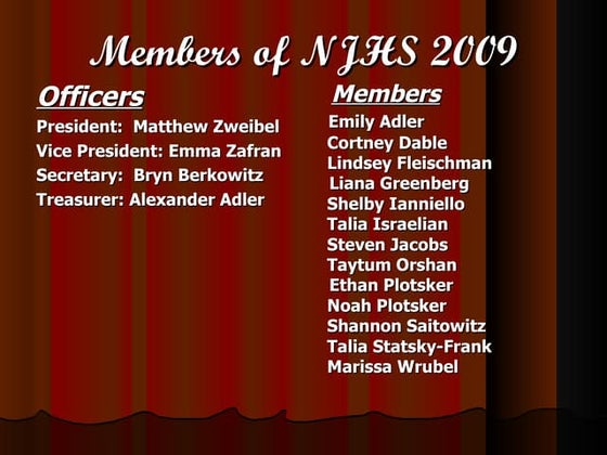 Njhs induction 08 09