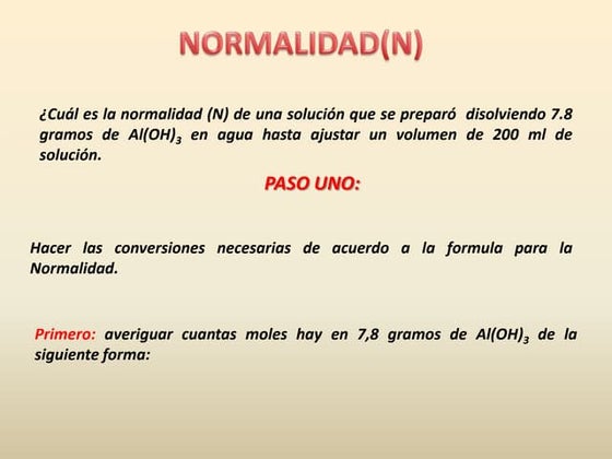 Normalidad